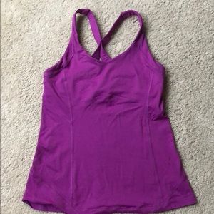 Magenta tank top